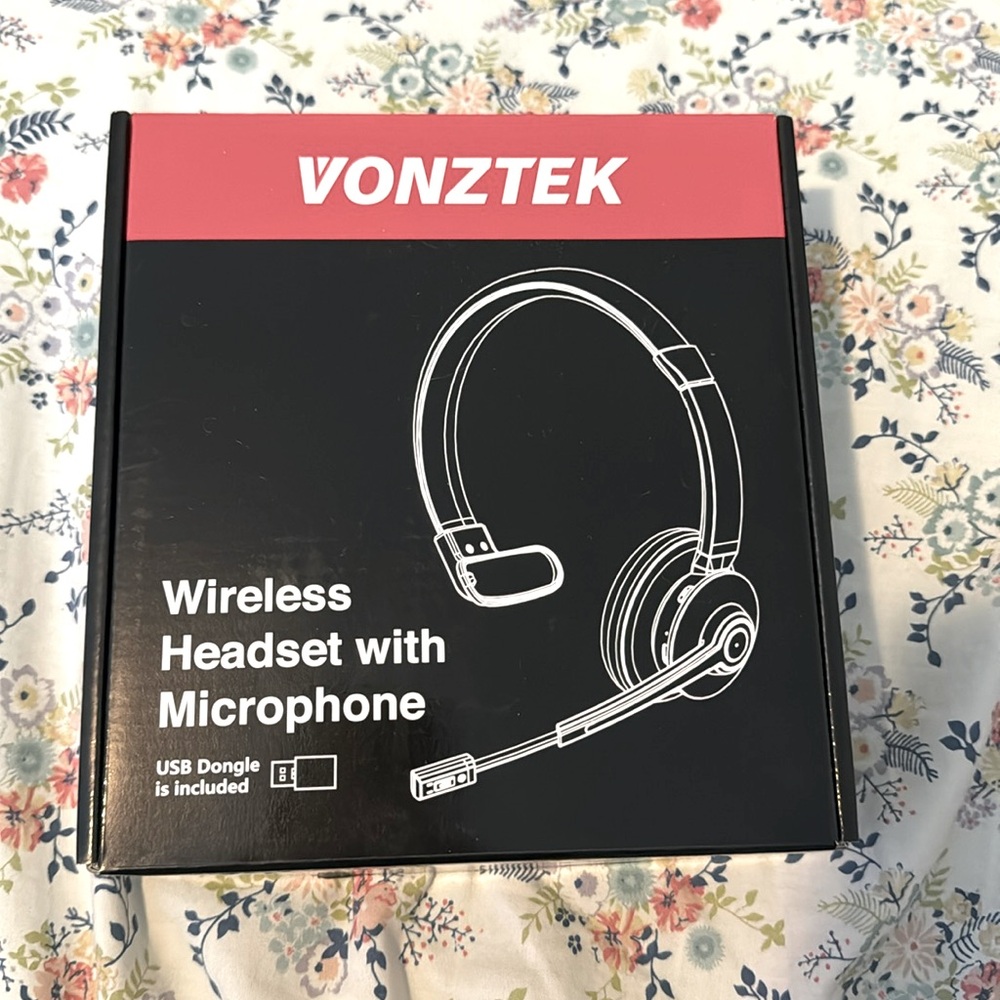 Vonztek Wireless Headset with Microphone.